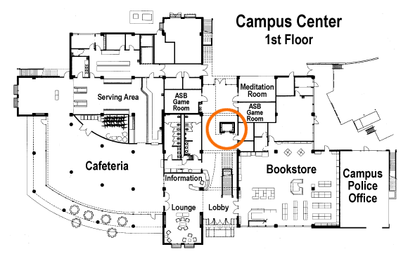 Campus Center Elevator Location